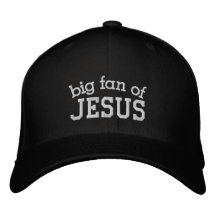 Großer Fan von Jesus Nur-Text - Bearbeitbar