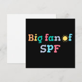 Großer Fan von SPF Einladung (Vorne/Hinten)