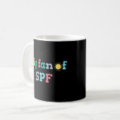 Großer Fan von SPF Kaffeetasse (Vorderseite Links)