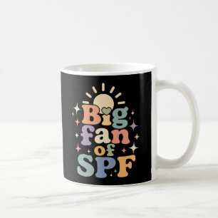 Großer Fan von SPF Sommer-Sonnenschutz Kaffeetasse
