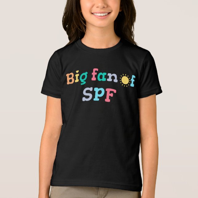 Großer Fan von SPF Tri-Blend Shirt (Vorderseite)