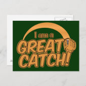 GROSSER FANG! Individuelle Postkarte (Vorne/Hinten)