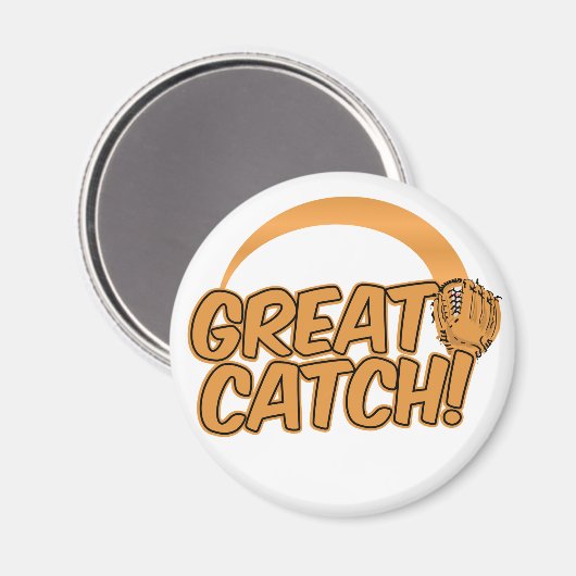 GROSSER FANG! Individueller Magnet (Vorderseite/Rückseite)