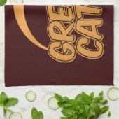 GROSSER FANG! Küchenhandtuch Handtuch (Gefaltet)