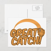 GROSSER FANG! Postkarte (Vorne/Hinten)