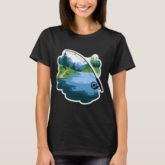 Großer Fang von Hecht T-Shirt (Vorderseite)