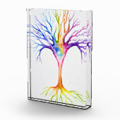 Großer farbenfroher neuronaler Baum Fotoblock (Rechts)