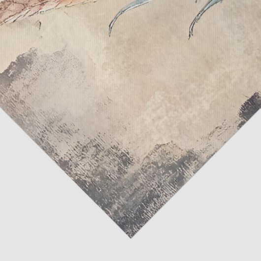 Grosser, farbiger Mythologisches Fantasiedrache Seidenpapier (Ausschnitt)