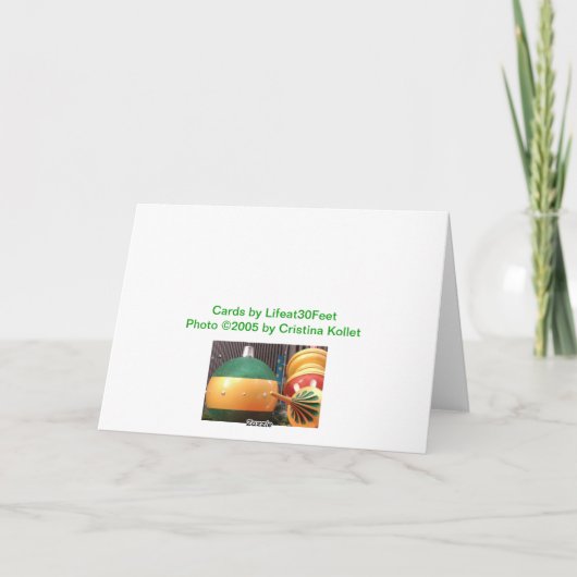 Großer Feiertag 2 Feiertagskarte (Rückseite)