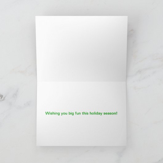 Großer Feiertag 2 Feiertagskarte (Innenseite)