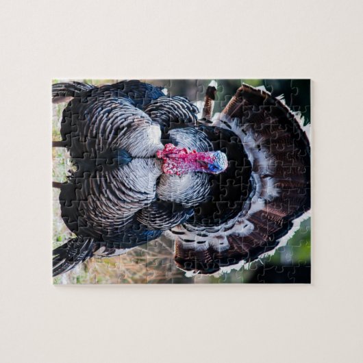 Grosser festlicher Erntedank Türkei Puzzle (Horizontal)