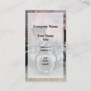 Großer Feuerlöschlauch Visitenkarte