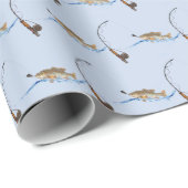 großer Fisch online Geschenkpapier (Rolleneckpunkt)