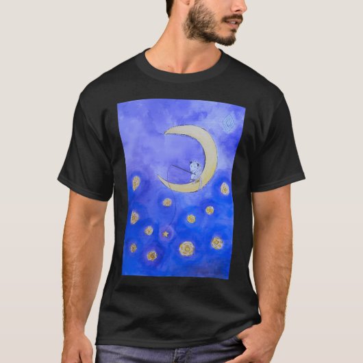 Großer Fisch T-Shirt (Vorderseite)