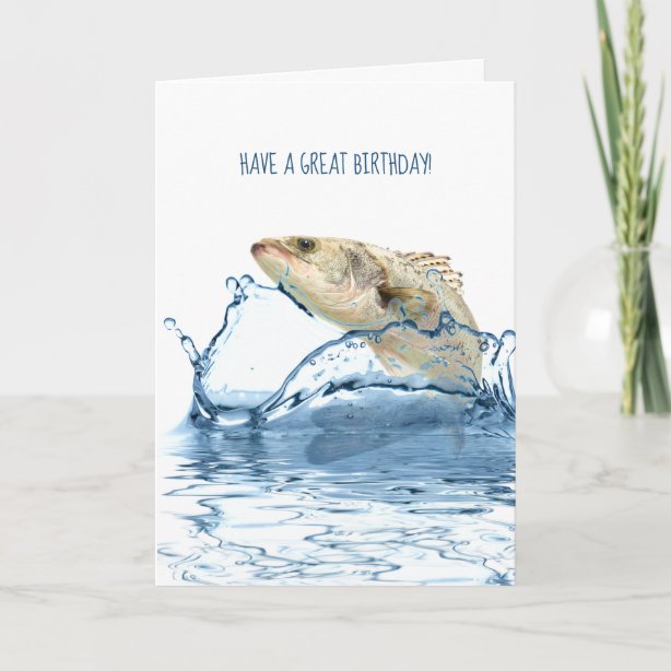 Fisch Geburtstagskarten Zazzle.de