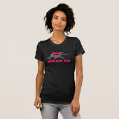 Großer Fliegen-Traumelefant T-Shirt (Vorne ganz)