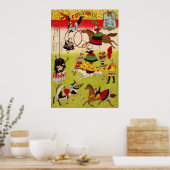 Grosser französischer Zirkus auf dem Schokonsha-Ge Poster (Küche)