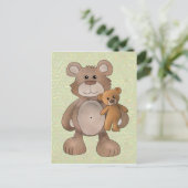 Großer Freund Postkarte (Stehend Vorderseite)