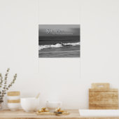 Großer Friede, die dein Gesetz lieben Oceanside Poster (Küche)