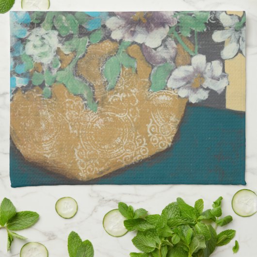 Großer Frühling I Geschirrtuch (Gefaltet)