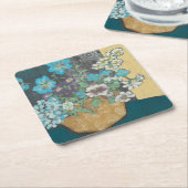 Großer Frühling I Rechteckiger Pappuntersetzer (angewinkelt)