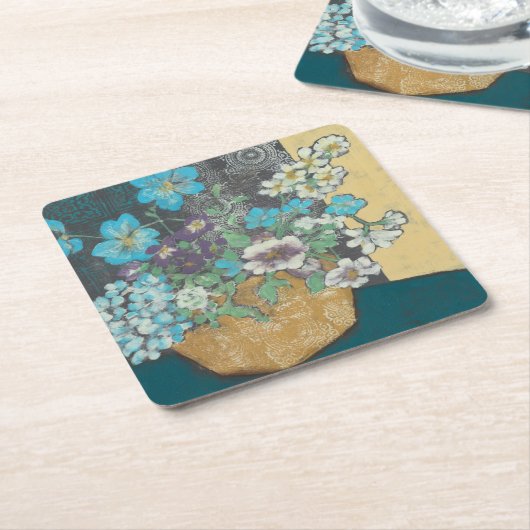 Großer Frühling I Rechteckiger Pappuntersetzer (angewinkelt)