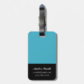 Großer Frühling II Gepäckanhänger (Rückseite vertikal)