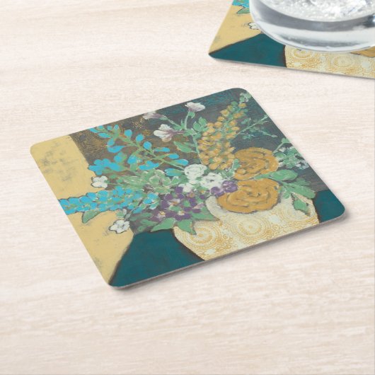 Großer Frühling II Rechteckiger Pappuntersetzer (angewinkelt)