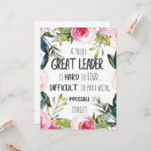 Großer Führer Gießen Sie große Freiheitsziele Powe Karte (Vorderseite/Rückseite Beispiel)