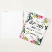 Großer Führer Gießen Sie große Freiheitsziele Powe Planer (Anzeige)