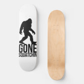 Großer Fuß gegangenes squatchin Skateboard (Vorderseite)