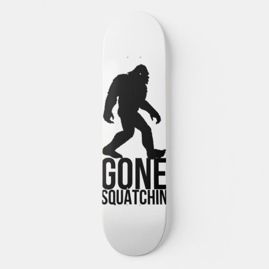 Großer Fuß gegangenes squatchin Skateboard (Vorderseite)