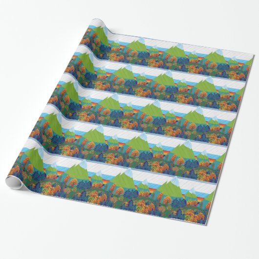 Großer Fuß Geschenkpapier (Ungerollt)