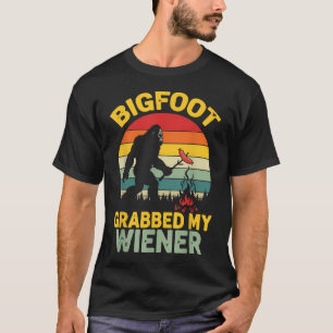 Großer Fuß hat mein Würstchen lustig Sasquatch T-Shirt