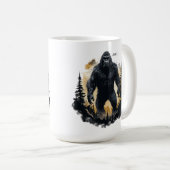 Grosser Fuß im Wald Kaffeetasse (VorderseiteRechts)