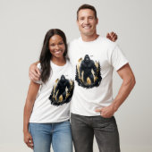 Grosser Fuß im Wald T-Shirt (Unisex)