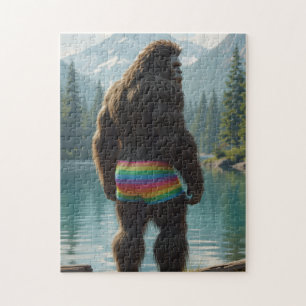großer Fuß LGBTQ Puzzle