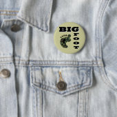 Großer Fuß mit Fußlogo Button (Beispiel)