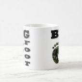 Großer Fuß mit Fußlogo Kaffeetasse (Mittel)