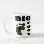 Großer Fuß mit Fußlogo Kaffeetasse (Links)
