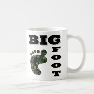 Großer Fuß mit Fußlogo Kaffeetasse
