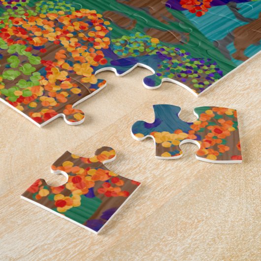 Großer Fuß Puzzle (Seite)