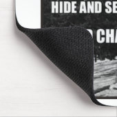 Großer Fuß, Sasquatch Verstecken-Entwurf Mousepad (Ecke)