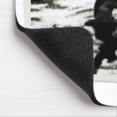 Großer Fuß und Bessie das Seemonsteranvisieren Mousepad (Ecke)