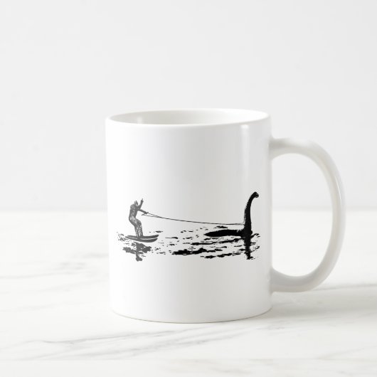 Großer Fuß und Nessie Kaffeetasse (Rechts)