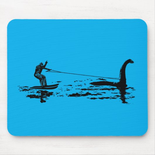 Großer Fuß und Nessie Mousepad (Vorne)