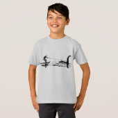 Großer Fuß und Nessie T-Shirt (Vorne ganz)