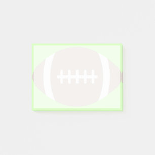 Großer Fußball Emoji Post-it Klebezettel