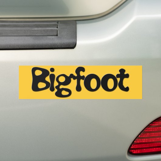 Großer Fußnotentext Autoaufkleber (Auf Auto)