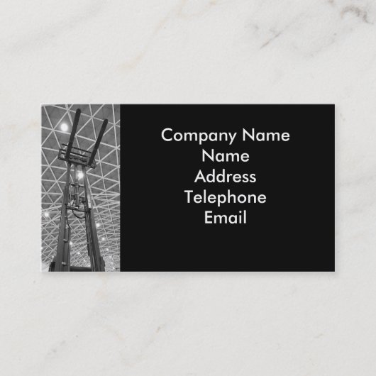 Großer Gabelstapler Visitenkarte (Vorderseite)